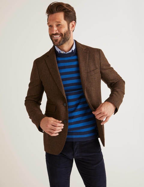 tweed blazer men