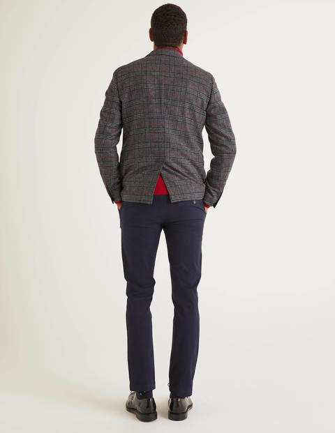 Middleham Tweed Blazer - Grey/Red Prince of Wales Middleham Tweed Blazer - Grey/Red Prince of Wales