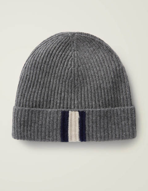 Cashmere Hat - Grey Marl Cashmere Hat - Grey Marl