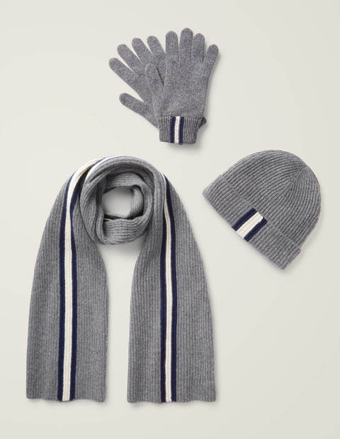 Cashmere Hat - Grey Marl Cashmere Hat - Grey Marl