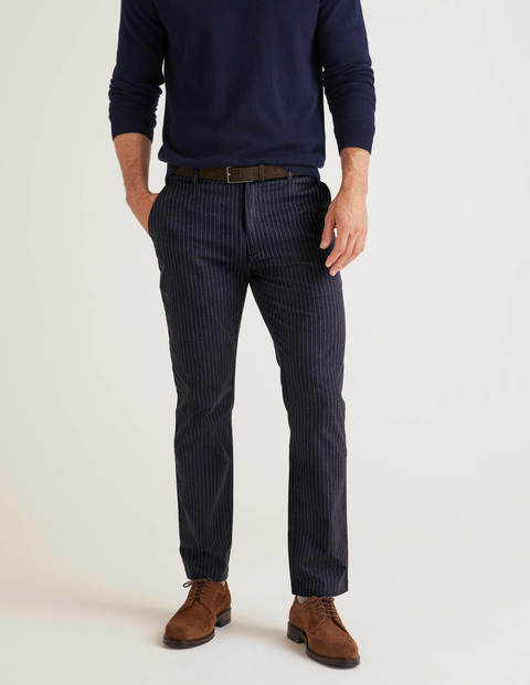 Elsted Chinos - Navy Stripe Elsted Chinos - Navy Stripe