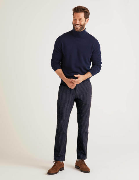 Elsted Chinos - Navy Stripe Elsted Chinos - Navy Stripe