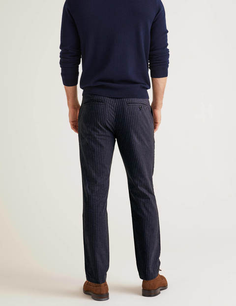 Elsted Chinos - Navy Stripe Elsted Chinos - Navy Stripe