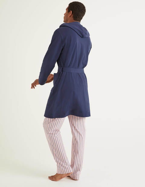 Bademantel Aus Piqué - Navy Bademantel Aus Piqué - Navy