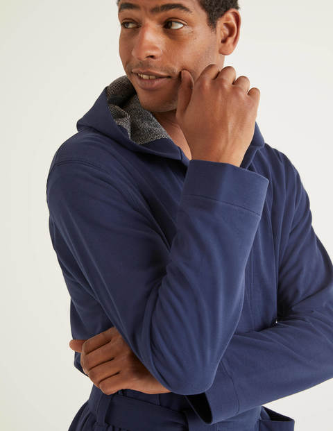 Bademantel Aus Piqué - Navy Bademantel Aus Piqué - Navy