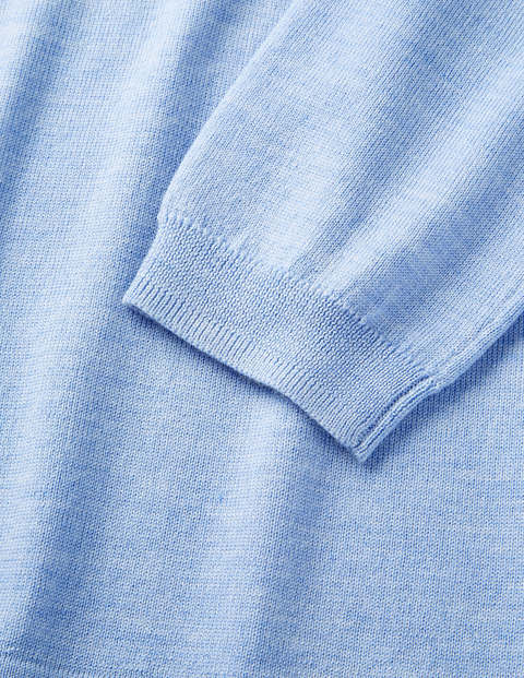 Polo Amberley En Maille - Bleu glacier chiné Polo Amberley En Maille - Bleu glacier chiné