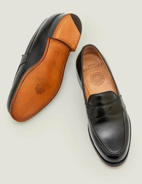 Mocassins Hudson Cheaney - Noir Mocassins Hudson Cheaney - Noir