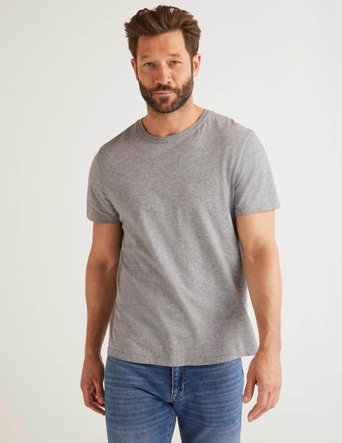Washed T-Shirt - Grey Marl Washed T-Shirt - Grey Marl