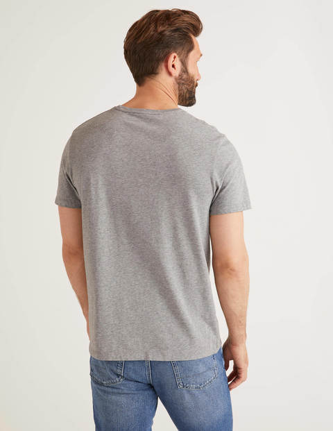 Washed T-Shirt - Grey Marl Washed T-Shirt - Grey Marl