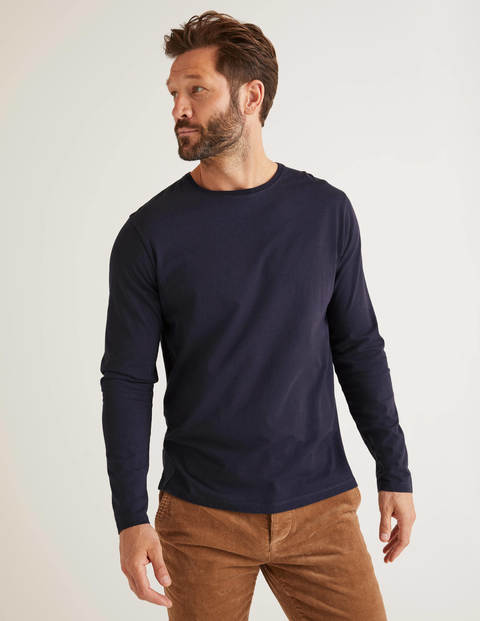 Long Sleeve Washed T-Shirt - Classic Navy Long Sleeve Washed T-Shirt - Classic Navy