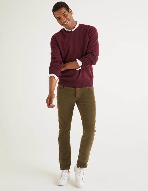 Cashmere V-Neck - Mulberry Heather Cashmere V-Neck - Mulberry Heather