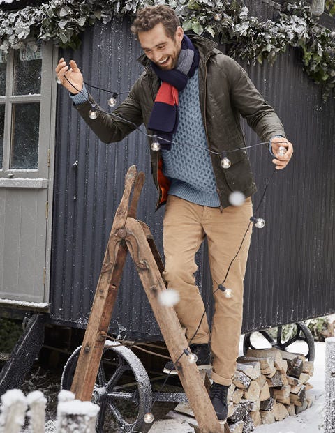 Holt Waxed Jacket - Olive Holt Waxed Jacket - Olive
