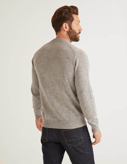 Pull De Noël À Col Rond - Gris Falalala Pull De Noël À Col Rond - Gris Falalala
