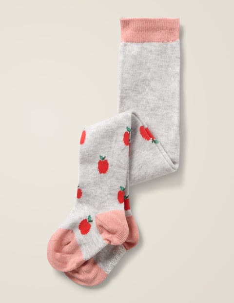 Everyday Tights - Grey Marl Apples Everyday Tights - Grey Marl Apples