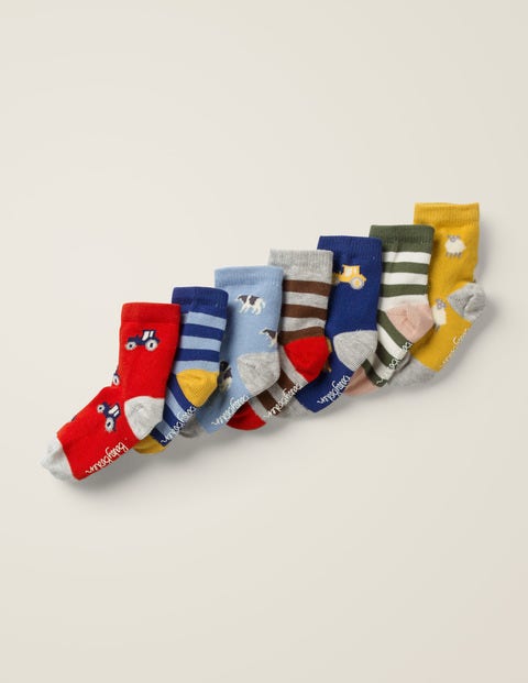 7 Paires De Chaussettes - Animaux de la ferme 7 Paires De Chaussettes - Animaux de la ferme
