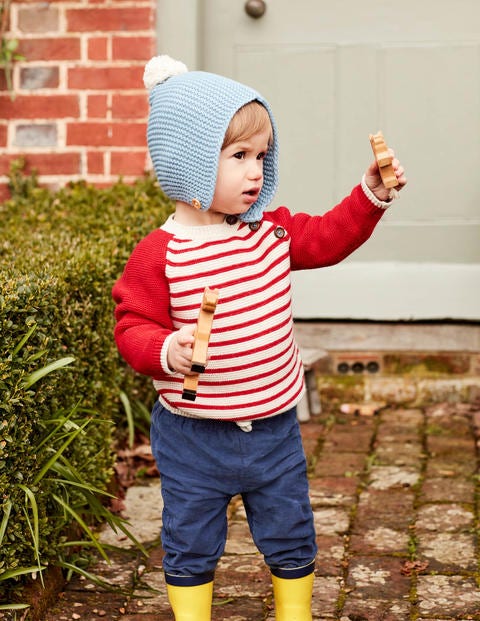 Bonnet En Maille - Bleu roitelet Bonnet En Maille - Bleu roitelet