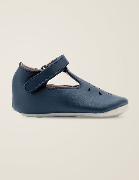 Supersoft Leather Shoes - Navy Supersoft Leather Shoes - Navy