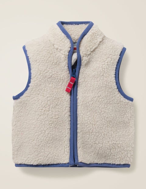 Cosy Borg Vest - Oatmeal Marl Cosy Borg Vest - Oatmeal Marl
