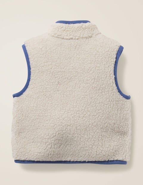 Cosy Borg Vest - Oatmeal Marl Cosy Borg Vest - Oatmeal Marl