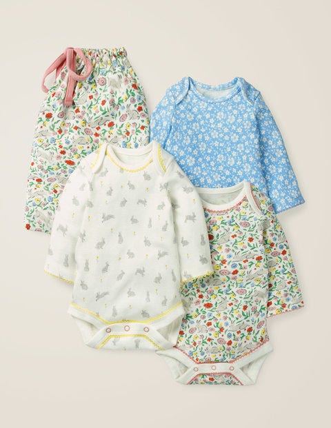 3 Pack Bunnies Bodysuits - Wild Bunnies 3 Pack Bunnies Bodysuits - Wild Bunnies