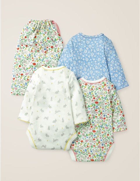 3 Pack Bunnies Bodysuits - Wild Bunnies 3 Pack Bunnies Bodysuits - Wild Bunnies