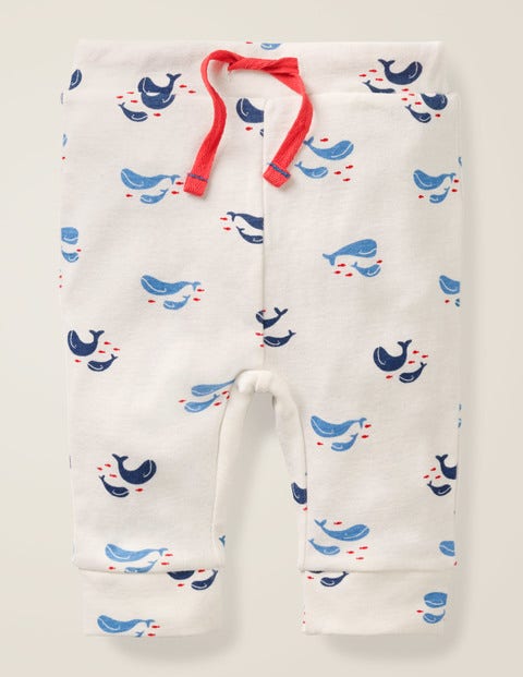 Fröhliche Rippstrick-Leggings - Naturweiß, Babywale Fröhliche Rippstrick-Leggings - Naturweiß, Babywale