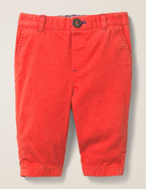 Pantalon Chino - Rouge Popperdew Pantalon Chino - Rouge Popperdew