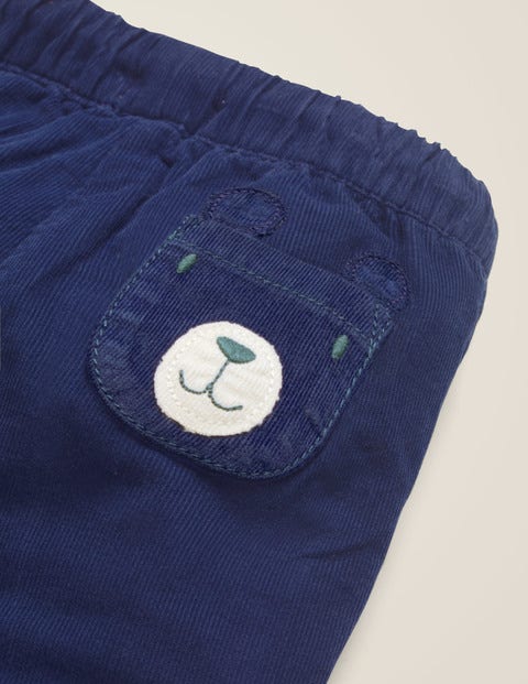 Slim Fit Cord Pants - Starboard Blue Slim Fit Cord Pants - Starboard Blue