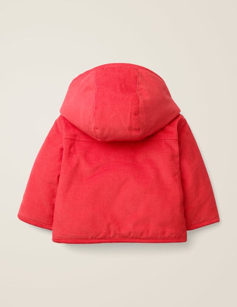 Cosy Cord Jacket - Carmine Red Apple Cosy Cord Jacket - Carmine Red Apple