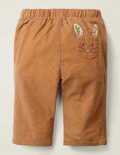 Slim Cord Trouser - Butterscotch Brown Bunny Slim Cord Trouser - Butterscotch Brown Bunny