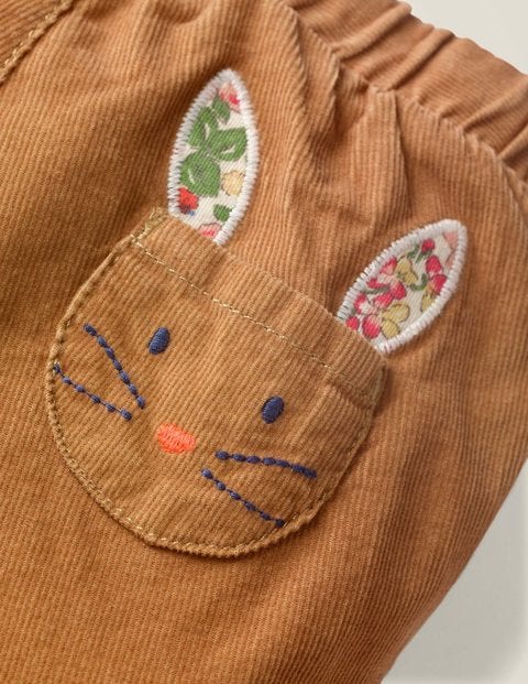 Slim Cord Trouser - Butterscotch Brown Bunny Slim Cord Trouser - Butterscotch Brown Bunny