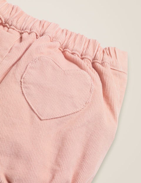 Pumpshorts Aus Cord - Kreiderosa, Herz Pumpshorts Aus Cord - Kreiderosa, Herz