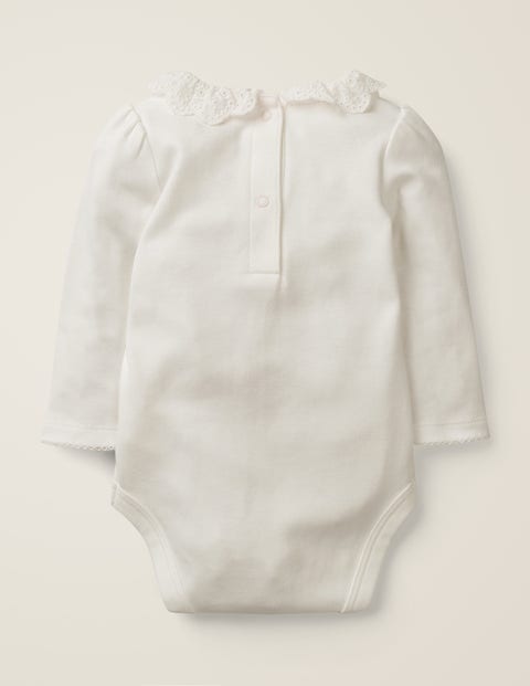 Collared Body - Ivory Broderie Collared Body - Ivory Broderie