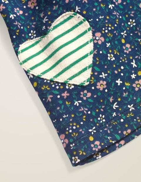 Supersoft Jersey Play Set - Starboard Blue Ditsy Floral Supersoft Jersey Play Set - Starboard Blue Ditsy Floral
