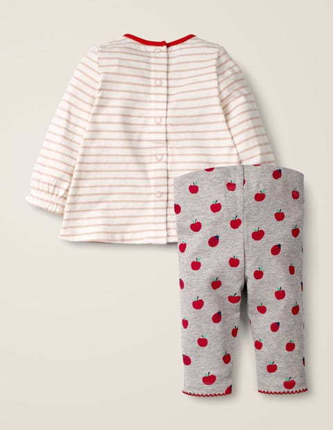 Supersoft Jersey Play Set - Ivory/Chalky Pink Ladybugs Supersoft Jersey Play Set - Ivory/Chalky Pink Ladybugs