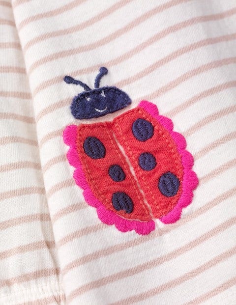 Supersoft Jersey Play Set - Ivory/Chalky Pink Ladybugs Supersoft Jersey Play Set - Ivory/Chalky Pink Ladybugs