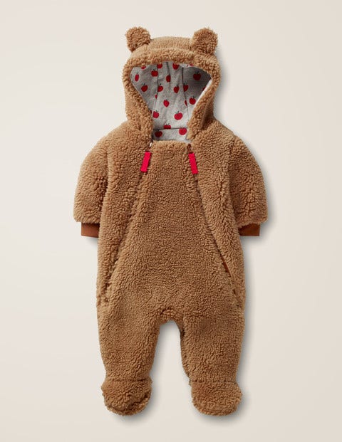 Combinaison Cosy - Marron terrier Combinaison Cosy - Marron terrier