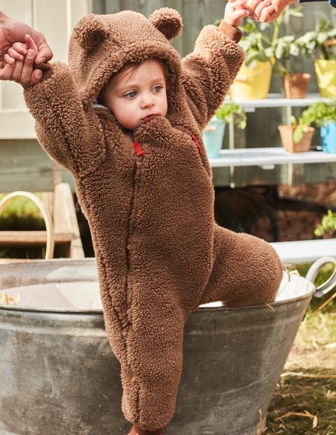 Combinaison Cosy - Marron terrier Combinaison Cosy - Marron terrier