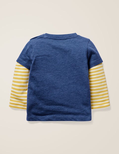 Novelty Vehicle T-Shirt - Deep Blue Marl Dumper Truck Novelty Vehicle T-Shirt - Deep Blue Marl Dumper Truck