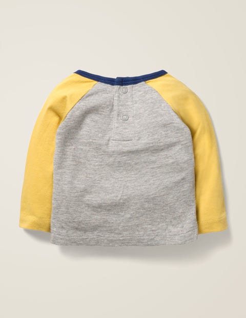 T-Shirt Mit Bauernhofmotiv - Grau Meliert, Kuh T-Shirt Mit Bauernhofmotiv - Grau Meliert, Kuh