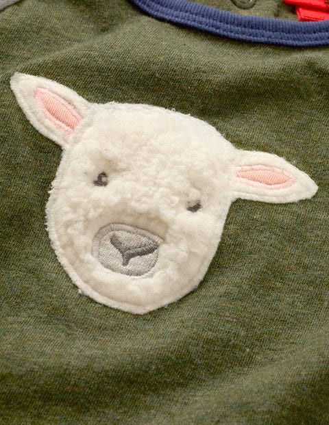 Farmyard Friends T-Shirt - Rosemary Green Sheep Farmyard Friends T-Shirt - Rosemary Green Sheep