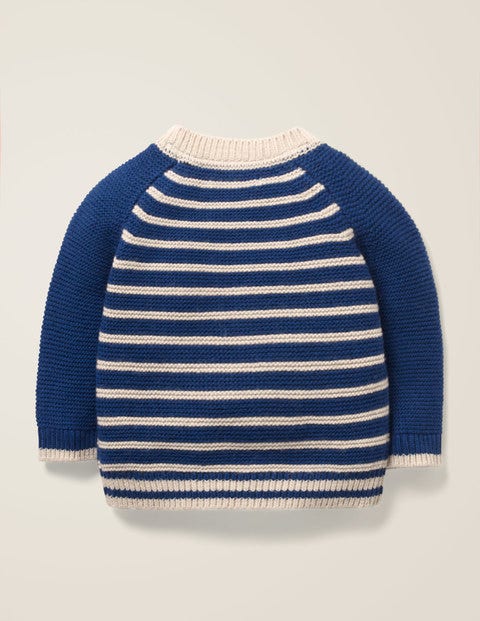 Fun Stripe Sweater - Navy/Ecru Fun Stripe Sweater - Navy/Ecru