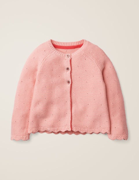 Gemütlicher Cardigan - Kreiderosa Gemütlicher Cardigan - Kreiderosa