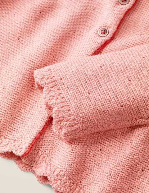 Gemütlicher Cardigan - Kreiderosa Gemütlicher Cardigan - Kreiderosa