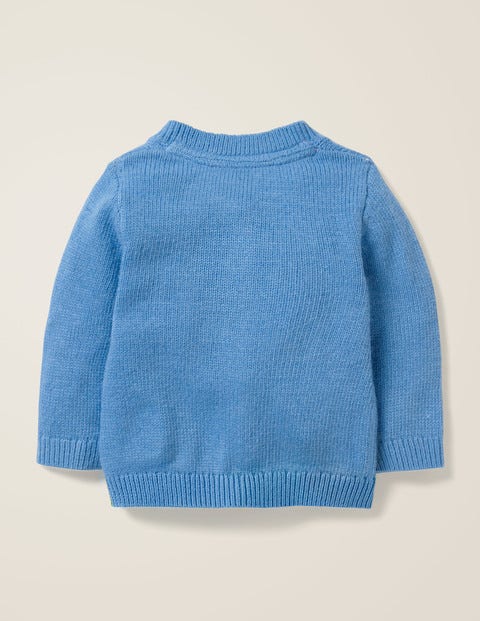 Farm Scene Cardigan - Elizabethan Blue Tractor Farm Scene Cardigan - Elizabethan Blue Tractor