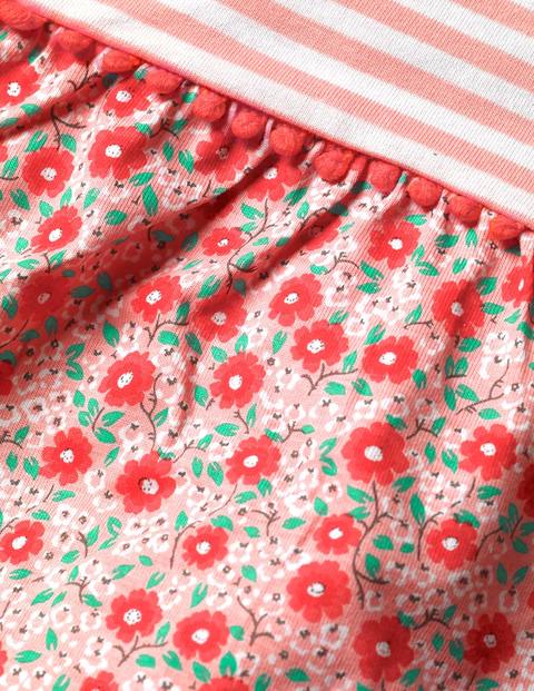 Printed Jersey Dress - Shell Pink Primrose Printed Jersey Dress - Shell Pink Primrose
