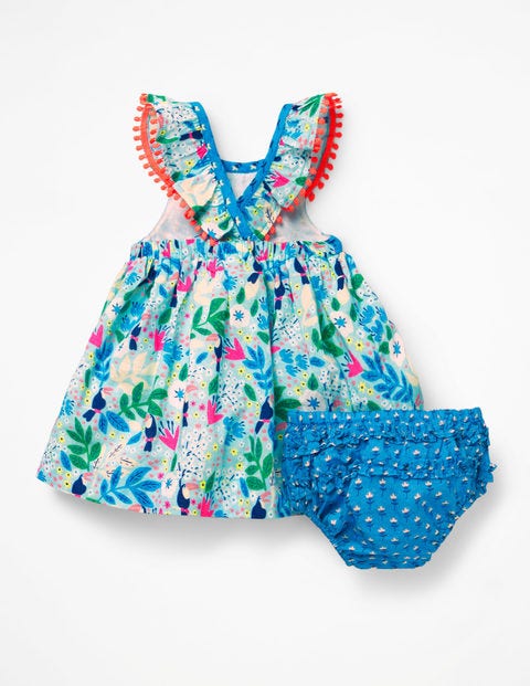 Webkleid Mit Mustermix - Bunt, Tukangarten Webkleid Mit Mustermix - Bunt, Tukangarten