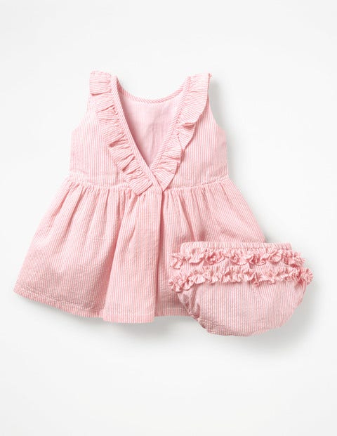 Kleid Mit Erdbeer-Applikationen - Zartrosa, Erdbeeren Kleid Mit Erdbeer-Applikationen - Zartrosa, Erdbeeren