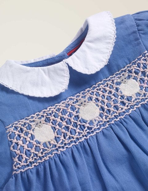 Smock Dress - Elizabethan Blue Lambs Smock Dress - Elizabethan Blue Lambs