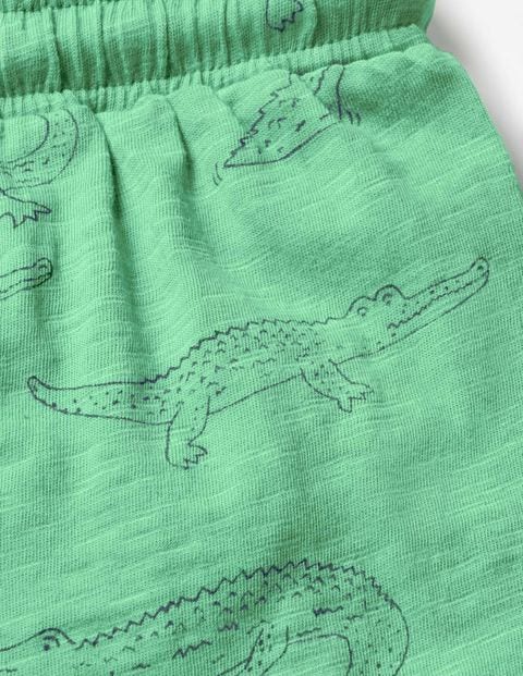Short Jersey Play Set - Turtle Green Doodle Crocs Short Jersey Play Set - Turtle Green Doodle Crocs